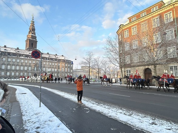 Nytårskur på Amalienborg